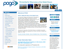 Tablet Screenshot of ocean-partners.org